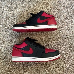 Jordan 1 Low Phat Bred 2008 M 8.5 W 10 Rare Retro